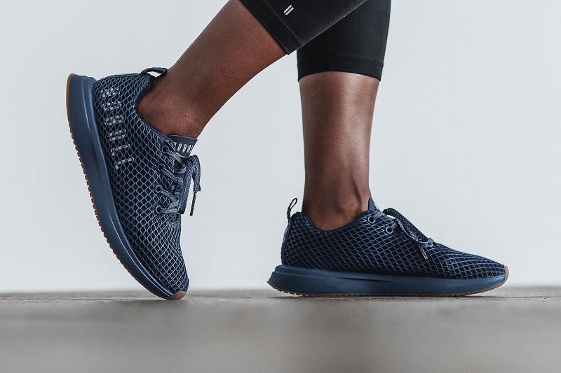 Nobull Mesh Runner Women's Running Shoes Navy | USA C1744T